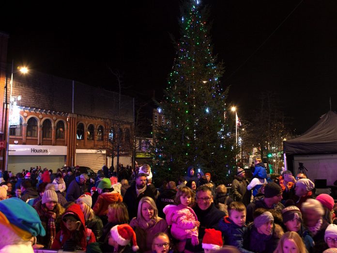 Christmas Lights Are Shining Bright In Portadown Armagh City Banbridge And Craigavon Borough Council