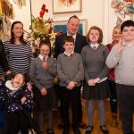 Lisanally Special School visit Santa