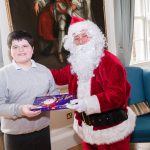 Lisanally Special School visit Santa