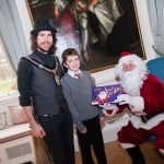 Lisanally Special School visit Santa