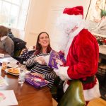 Lisanally Special School visit Santa