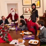 Lisanally Special School visit Santa