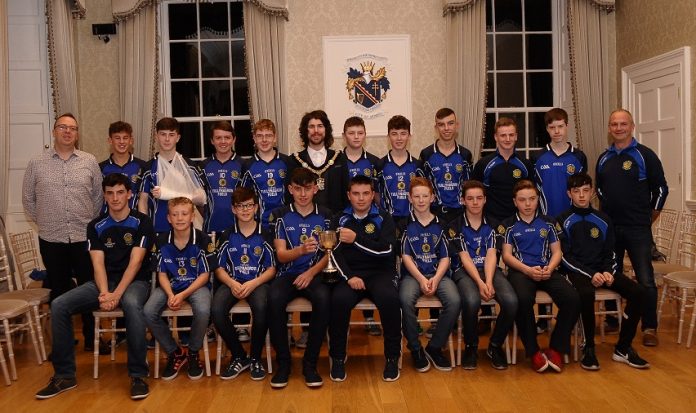 Armagh Under 16 Champions St Mochua's Derrynoose