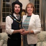 Lord Mayors Reception for Kathleen Woods, Uachtaran Tofa of the