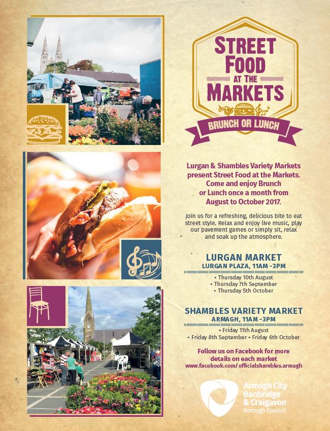 August 2017 - Street food at the markets - Art work