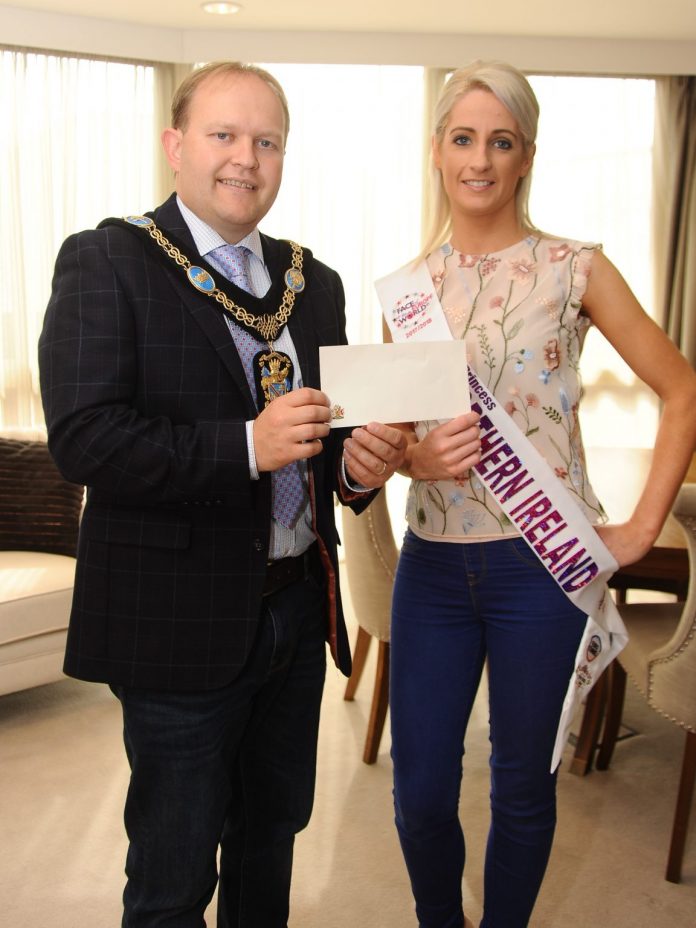 Face of Northern Ireland Beauty Pageant’s Princess of Northern Ireland, Alana Archer