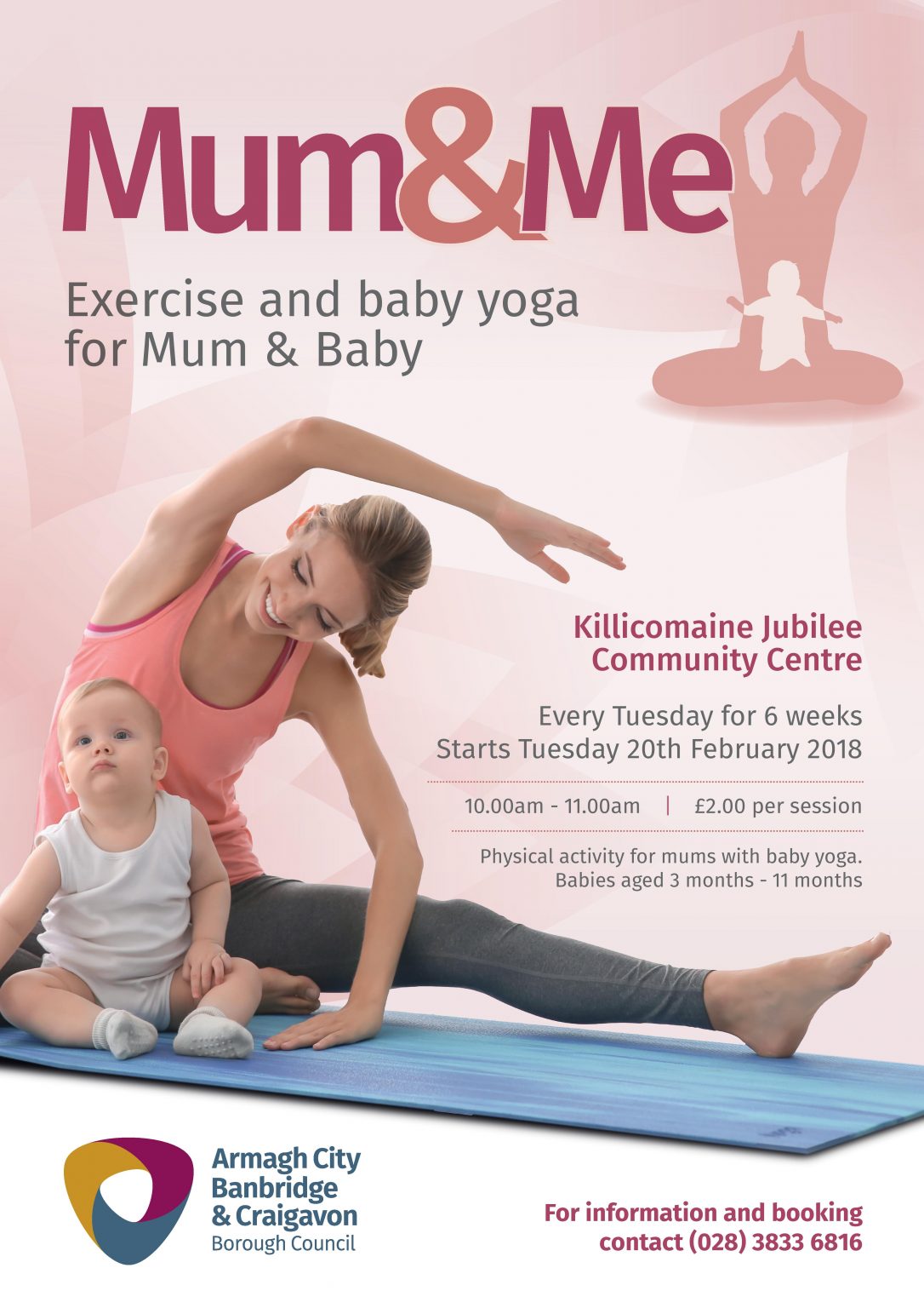 Brand new 'Mum & Me' exercise and baby yoga programme ...