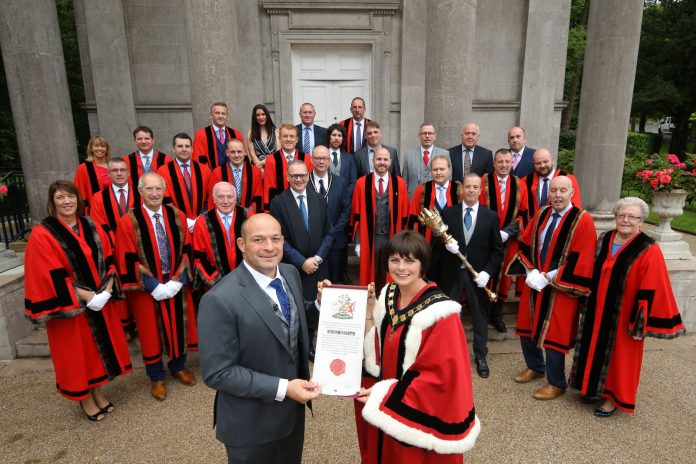 Rory Best awarded Freedom of the Borough