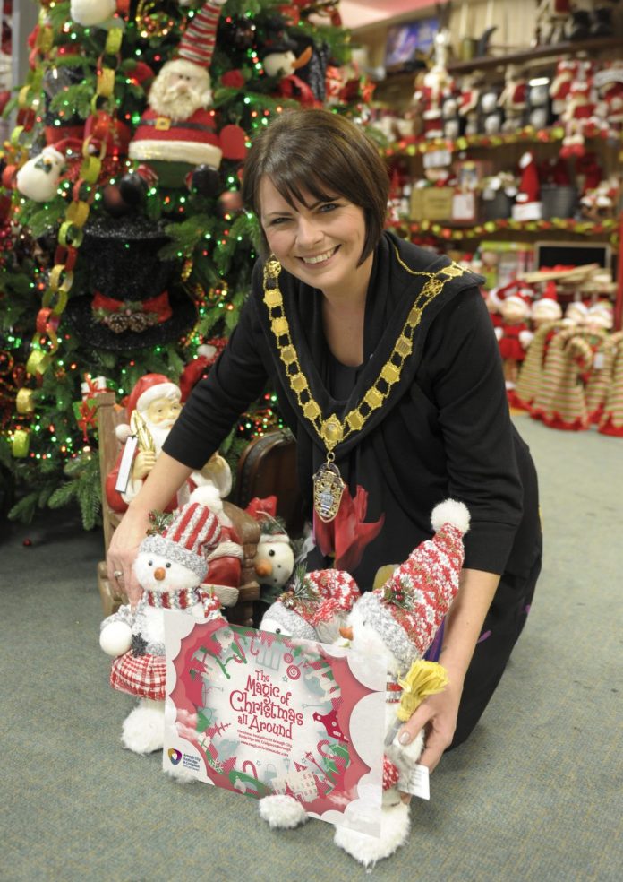 Lord Mayor Councillor Julie Flaherty launches 'The Magic of Christmas All Around' festive programme
