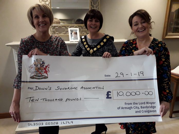 Downs Syndrome Big Cheque 01