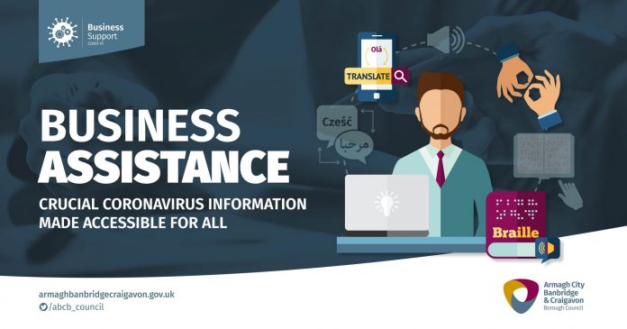 Armagh City, Banbridge and Craigavon Borough Council is working in conjunction with the PSNI to try to reach members of our community that may experience language barriers in receiving important Covid-19 information. Armagh City, Banbridge and Craigavon Borough Council is working in conjunction with the PSNI to try to reach members of our community that may experience language barriers in receiving important Covid-19 information.