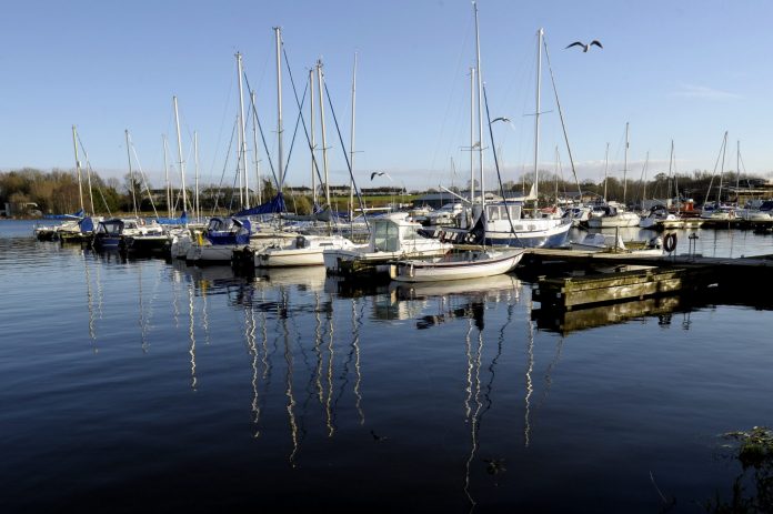 022 Kinnego Marina situated on the edge of Oxford Island National Nature Reserve near Lurgan Picture of yachts on the water