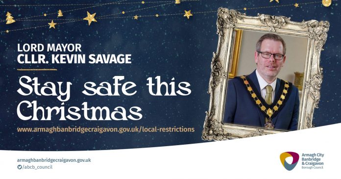 Lord Mayor urges everyone to stay safe this Christmas Lord Mayor stay safe this Christmas