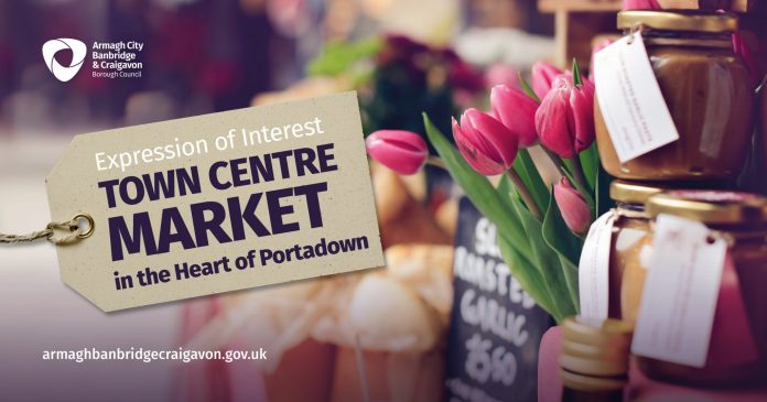 Portadown market advert