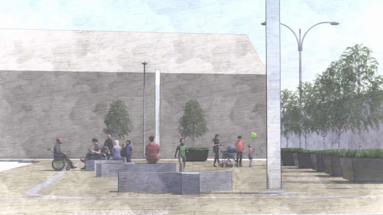 Banbridge Public Realm Artists Impression 1