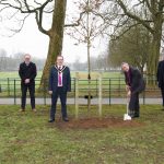 Robinson Library 250th Anniversary Tree Planting