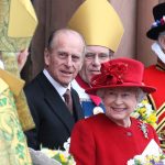 HRH Queen Elizabeth and Prince Philip, Royal Maundy Service at St Patrick’s COI Cathedral in Armagh, 20 March 2008.
