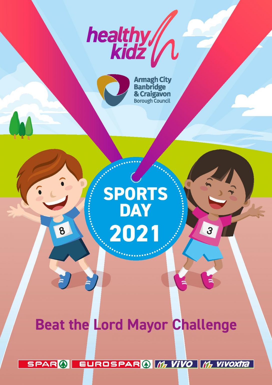 Lord Mayor challenges local school children in Sports Day fun! - Armagh City, Banbridge and Craigavon Borough Council Lord Mayor challenges local school children in Sports Day fun! - Armagh City, Banbridge and Craigavon Borough Council