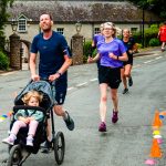 Family running at parkrun