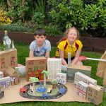 Seagoe Primary School P5 Student Isaac Briggs and his creation