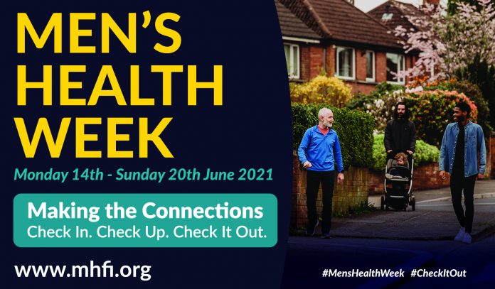 Mens Health Week 2021 poster