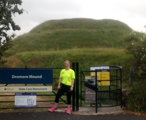 Lynsey Morton at Dromore Mound