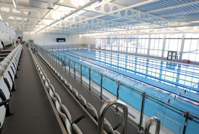 South Lake Leisure Centre 50m swimming pool & public viewing gallery