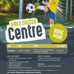 Girls soccer advert