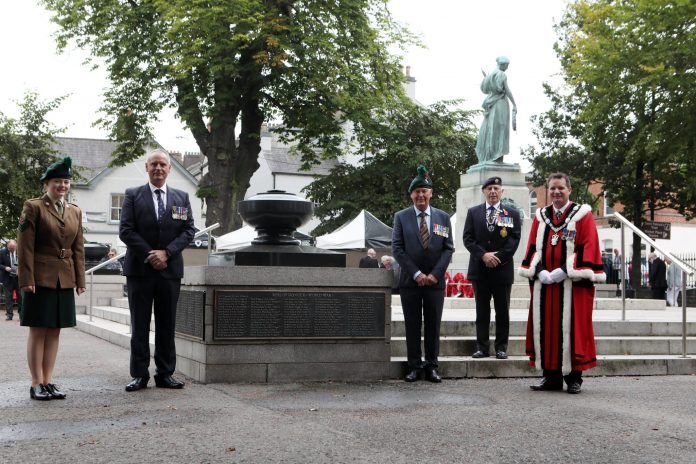 Armagh War Memorial Service of unveiling and dedication of memorial tablets