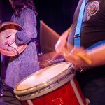 drumming close up