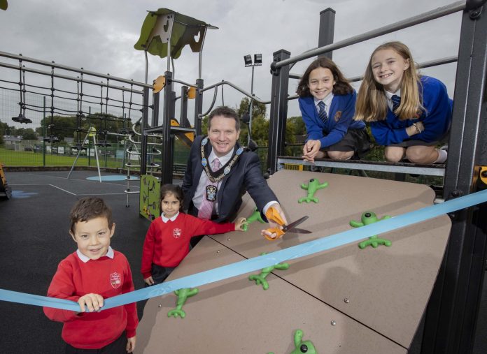 official opening of Kingston Memorial Play Park