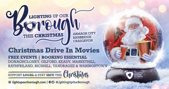 2873. ABC CHRISTMAS CAMPAIGN - DRIVE IN MOVIES - tickets Drive in movies advert