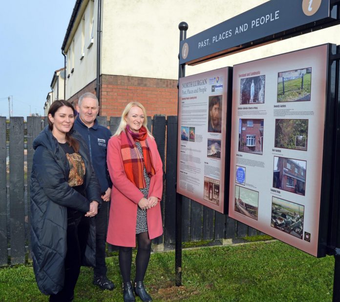 North Lurgan Historical Information Panel unveiled