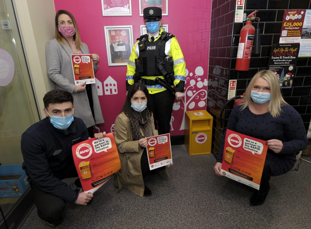 Pictured at Milestone Supermarket in Rathfriland