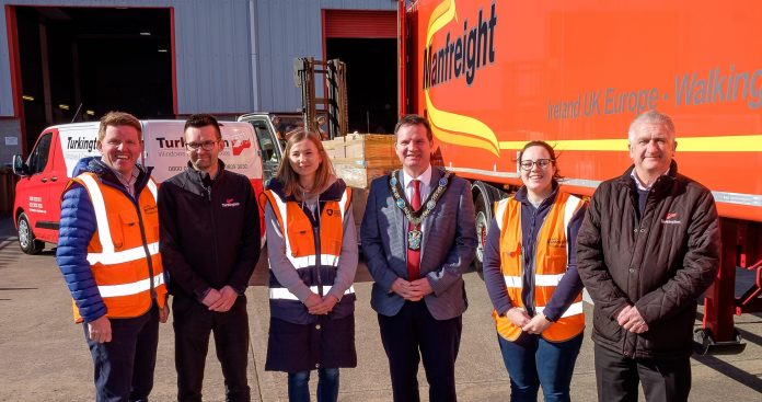 First lorry sets off with borough-wide donations