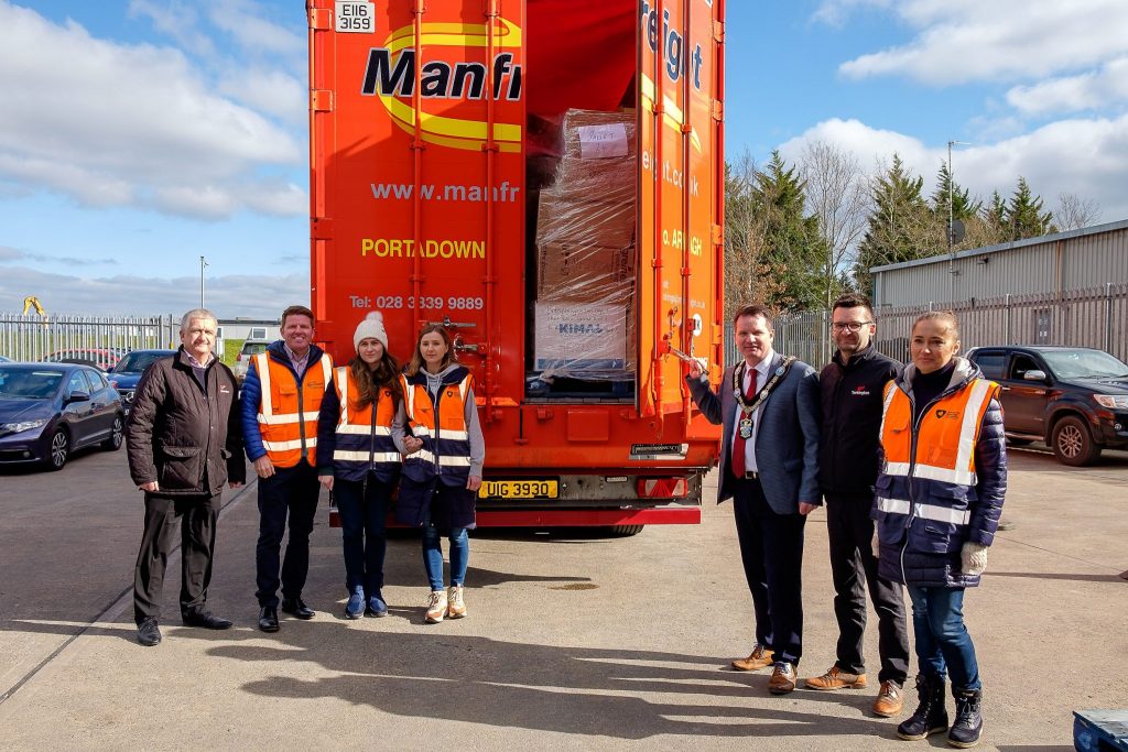 First lorry sets off with borough-wide donations