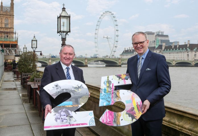 Cllr Declan McAlinden (Chair, Economic Development and Regeneration Committee, Armagh City, Banbridge and Craigavon Borough Council and Roger Wilson (Chief Executive, Armagh City, Banbridge and Craigavon Borough Council).