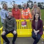 New chatty bench at tannaghmore gardens