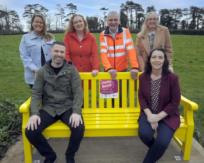 New chatty bench at tannaghmore gardens