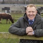 Adam Henson pictured at Tannaghmore Rare Breeds Animal Farm