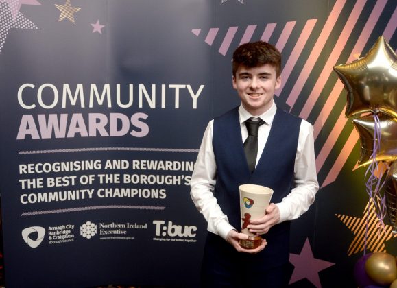 Lorcan Lavery (U18 Youth Volunteer Award Winner)