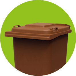 Brown Bin icon