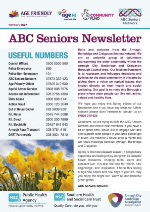 Seniors newsletter