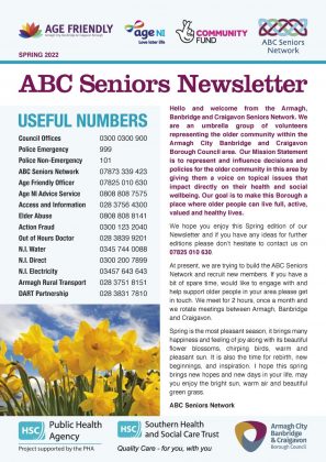 Seniors newsletter