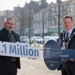 Lord Mayor Alderman Glenn Barr and Gerard Murray