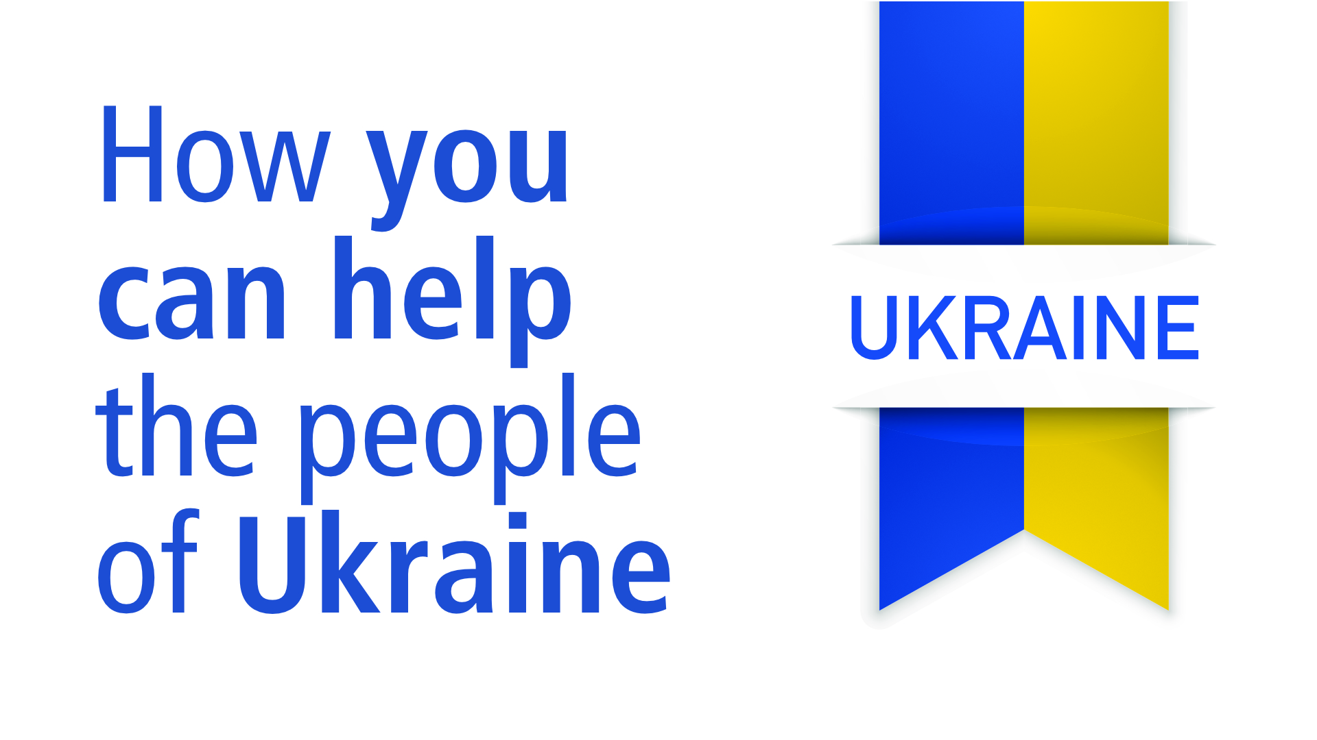 Support Ukraine banner