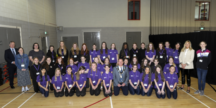 Lord Mayor Alderman Glenn Barr attends This Girl Can Inspiration Day, held at Dromore Community Centre on Wednesday 18 May 2022.