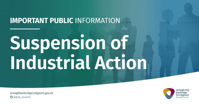 Suspended of Industrial Action
