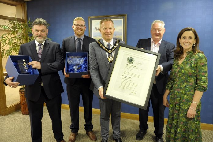 Queens Award Photograph