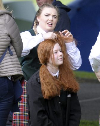 Lurgan Park is filled with the sound of pipes and drums